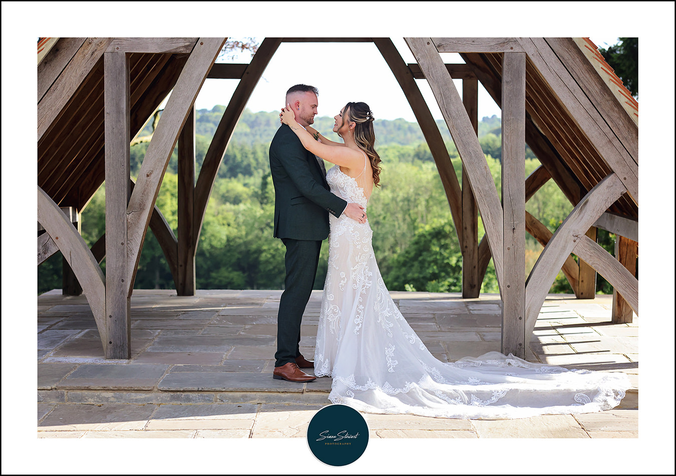Wedding of Christie & Ash at Highley Manor