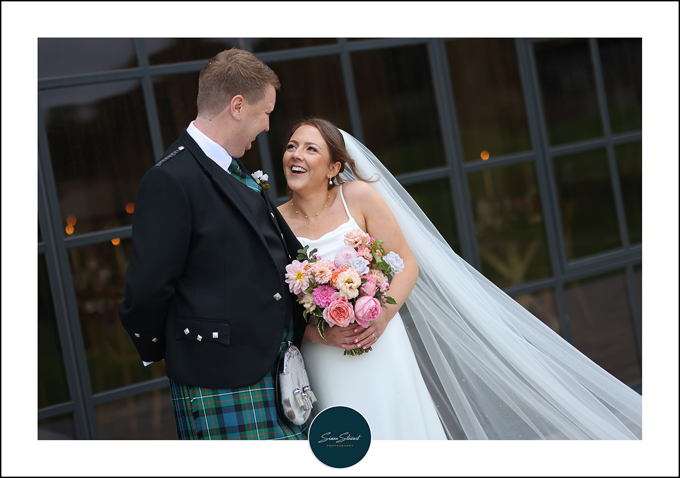 Wedding of Hannah & Cameron at St Katharine's Church & Botley Hill Barn 