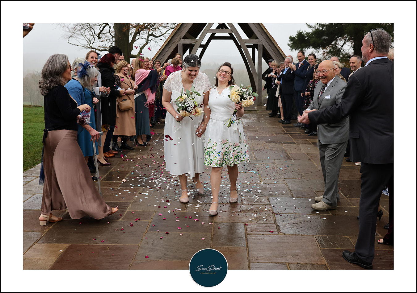 Wedding of Thathiana & Natalie at Highley Manor 