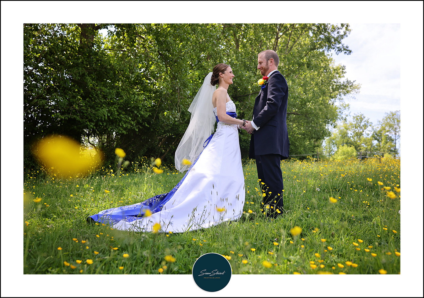 Wedding of Cheryl & Brian at St Mary Magdalene Church & Markbeech Hall 