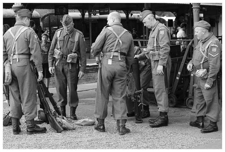 Southern At War on The Bluebell Railway in Sussex