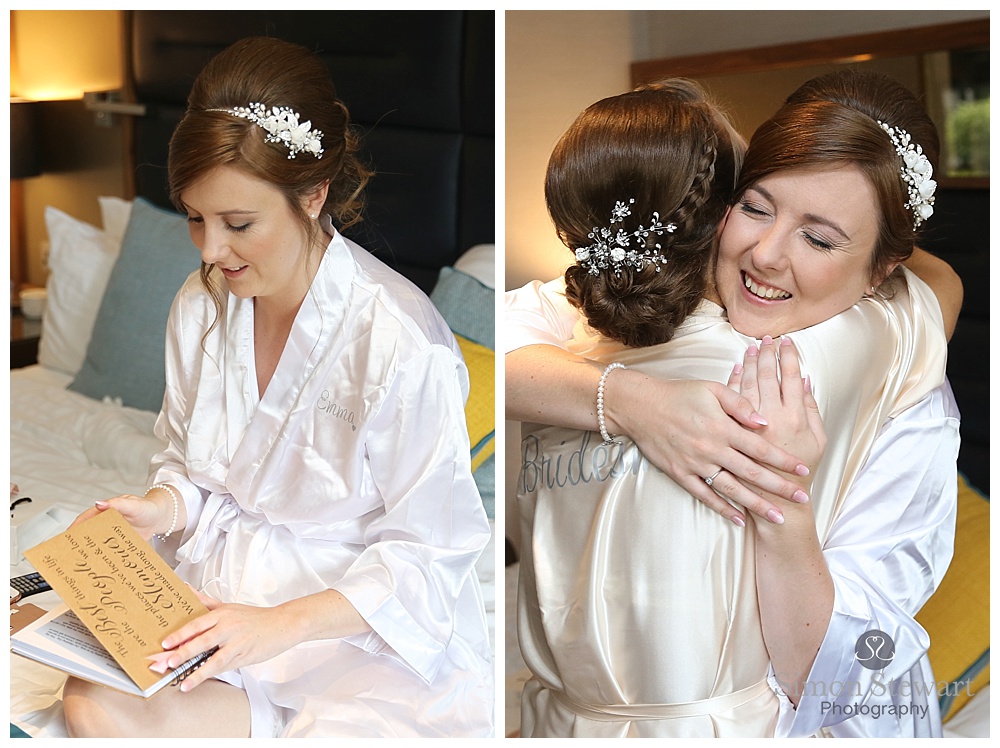 Bride with Bridesmaids at the Felbridge Hotel