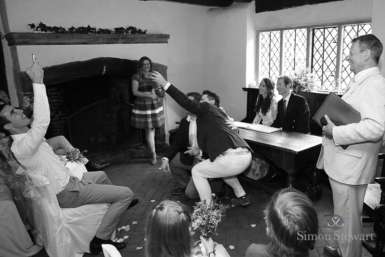 Wedding of Kate & Andy at Anne of Cleves House in Lewes